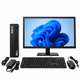 PC Lenovo ThinkCentre M80q Mini Intel Core i5 10ª Gen + Monitor 18" | Reacondicionado